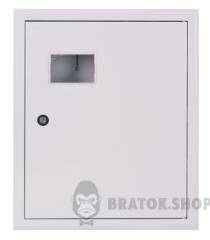 Корпус обліку металевий e.mbox.pro.w.f3.27 IP31 вбудований під 3ф лічильник, 27 модулів